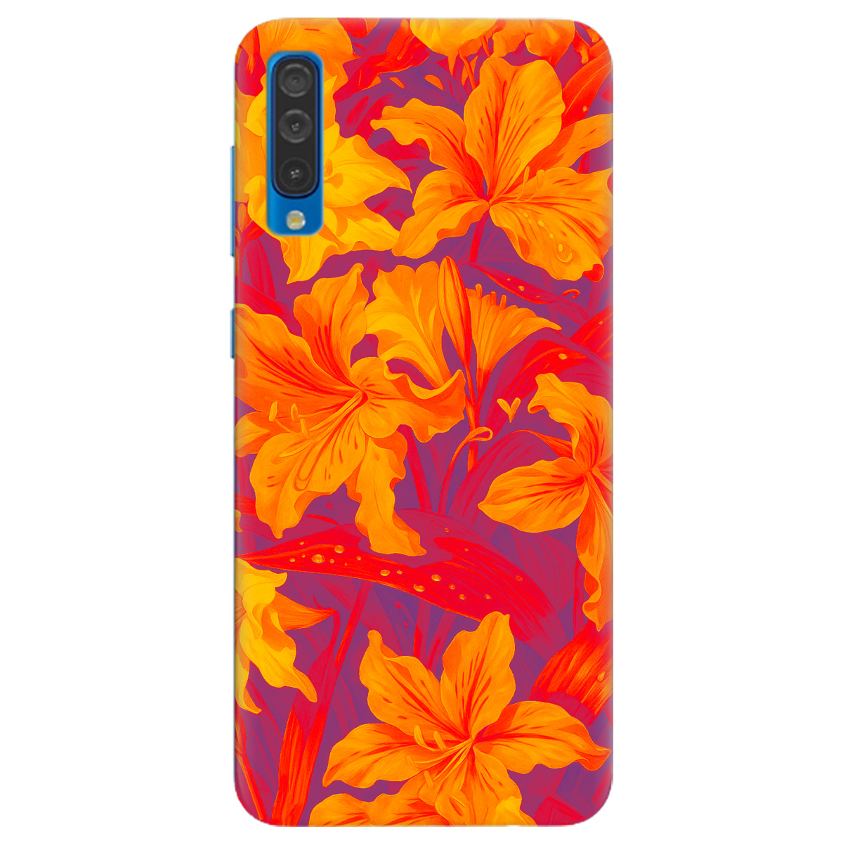 Чохол для Samsung Galaxy A50 Динаміка барв - фото 1 Чохол для Samsung Galaxy A50 Динаміка барв - фото 1 - Чохли для телефонів