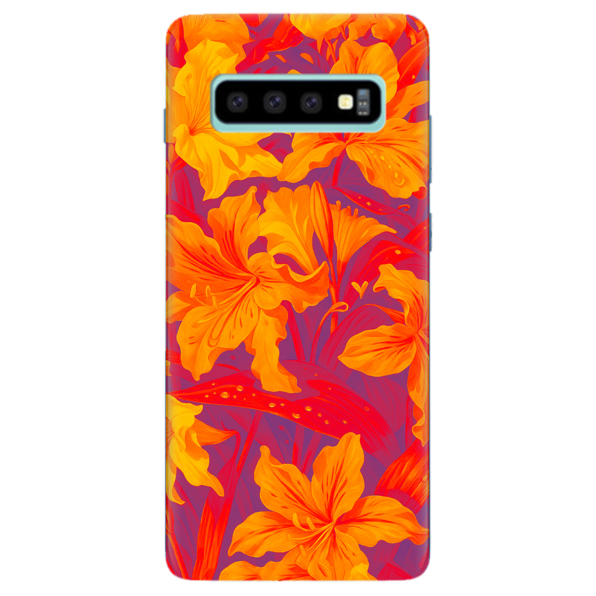 Чохол для Samsung Galaxy S10 Plus Динаміка барв - фото 1 - Чохли для телефонів