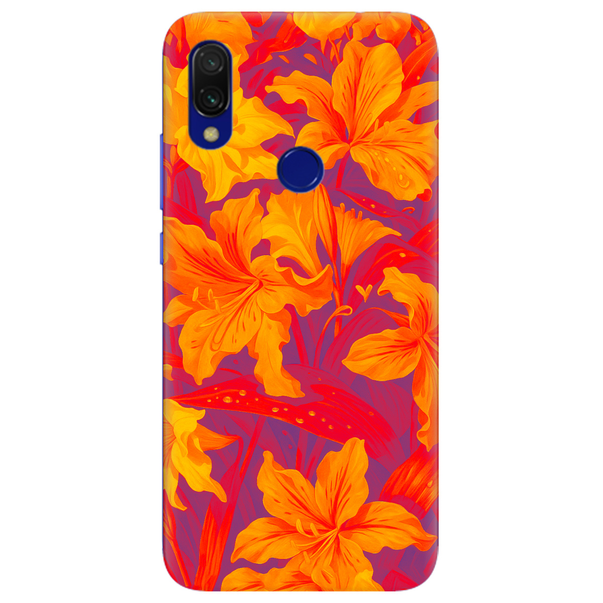 Чехол для Xiaomi Redmi 7 Динамика красок - фото 1 Чехол для Xiaomi Redmi 7 Динамика красок - фото 1 - Чехлы для телефонов