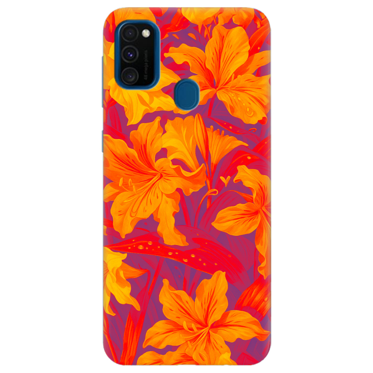 Чехол для Samsung Galaxy M30s Динамика красок - фото 1 - Чехлы для телефонов