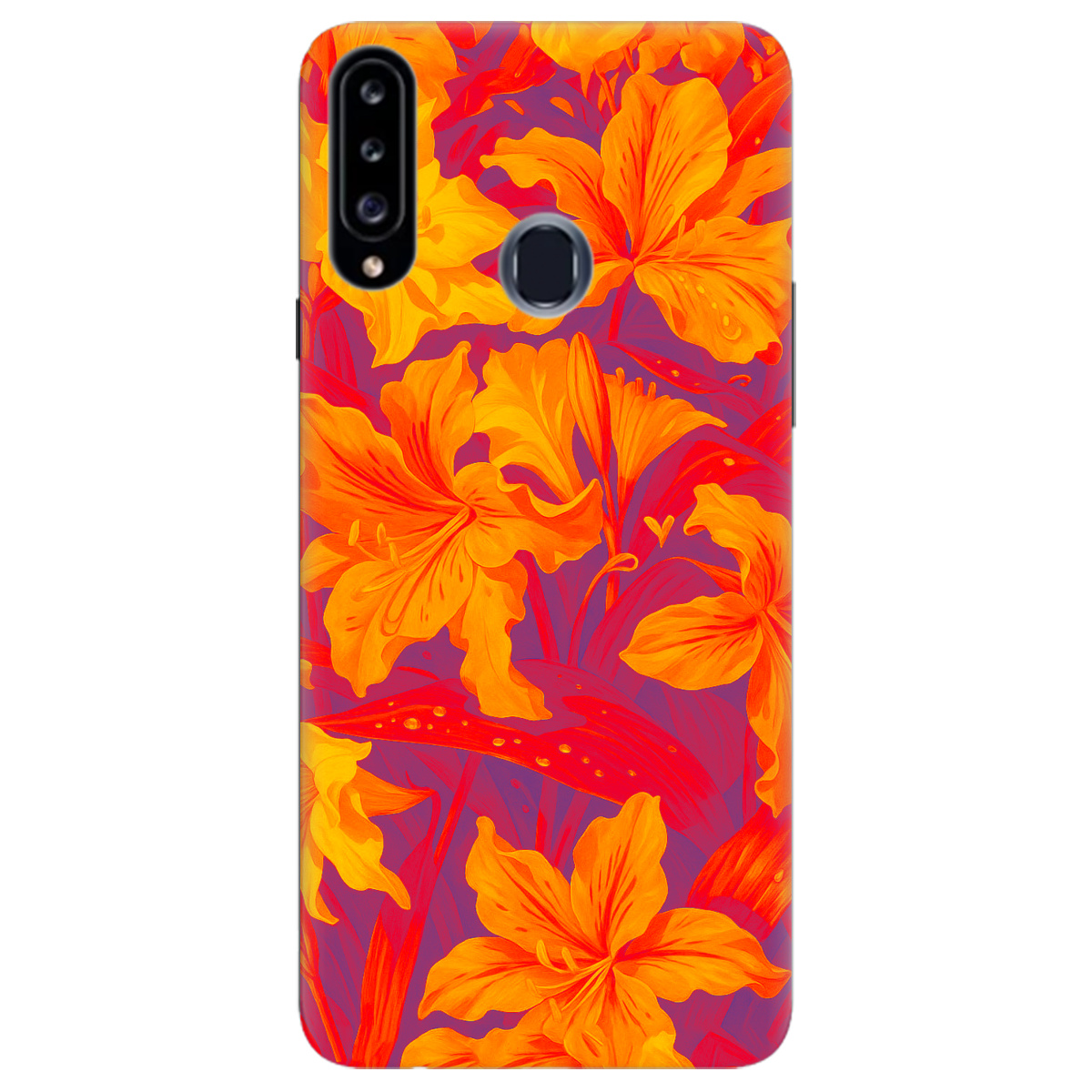 Чохол для Samsung Galaxy A20s Динаміка барв - фото 1 Чохол для Samsung Galaxy A20s Динаміка барв - фото 1 - Чохли для телефонів