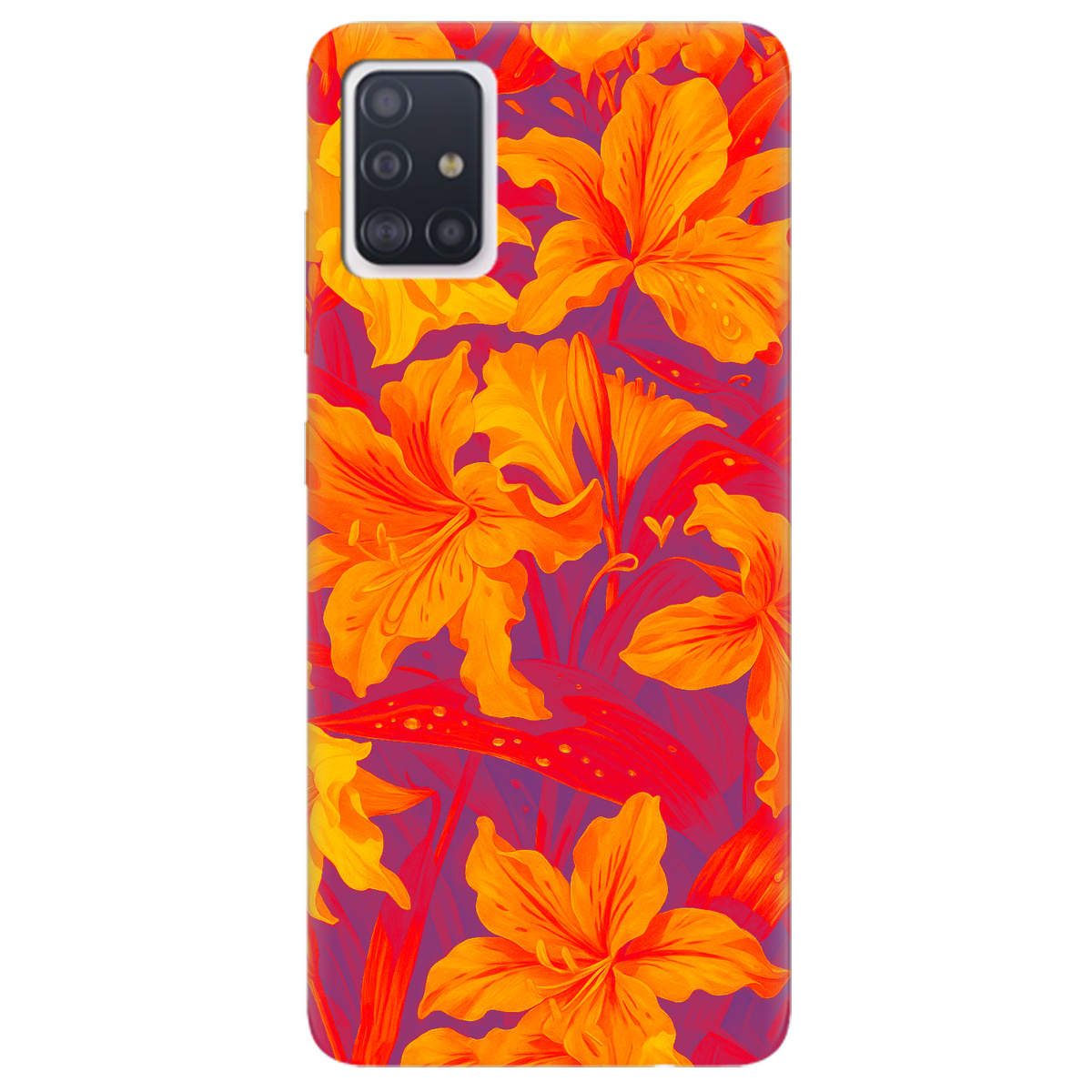 Чехол для Samsung Galaxy A71 Динамика красок - фото 1 Чехол для Samsung Galaxy A71 Динамика красок - фото 1 - Чехлы для телефонов