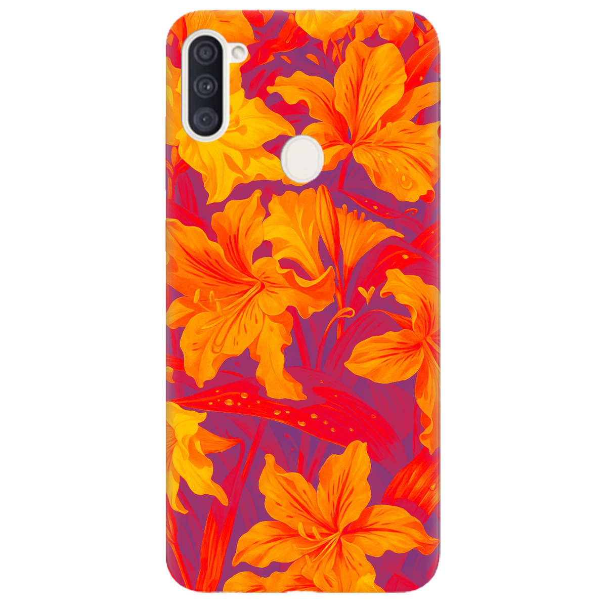 Чехол для Samsung Galaxy A11 Динамика красок - фото 1 - Чехлы для телефонов