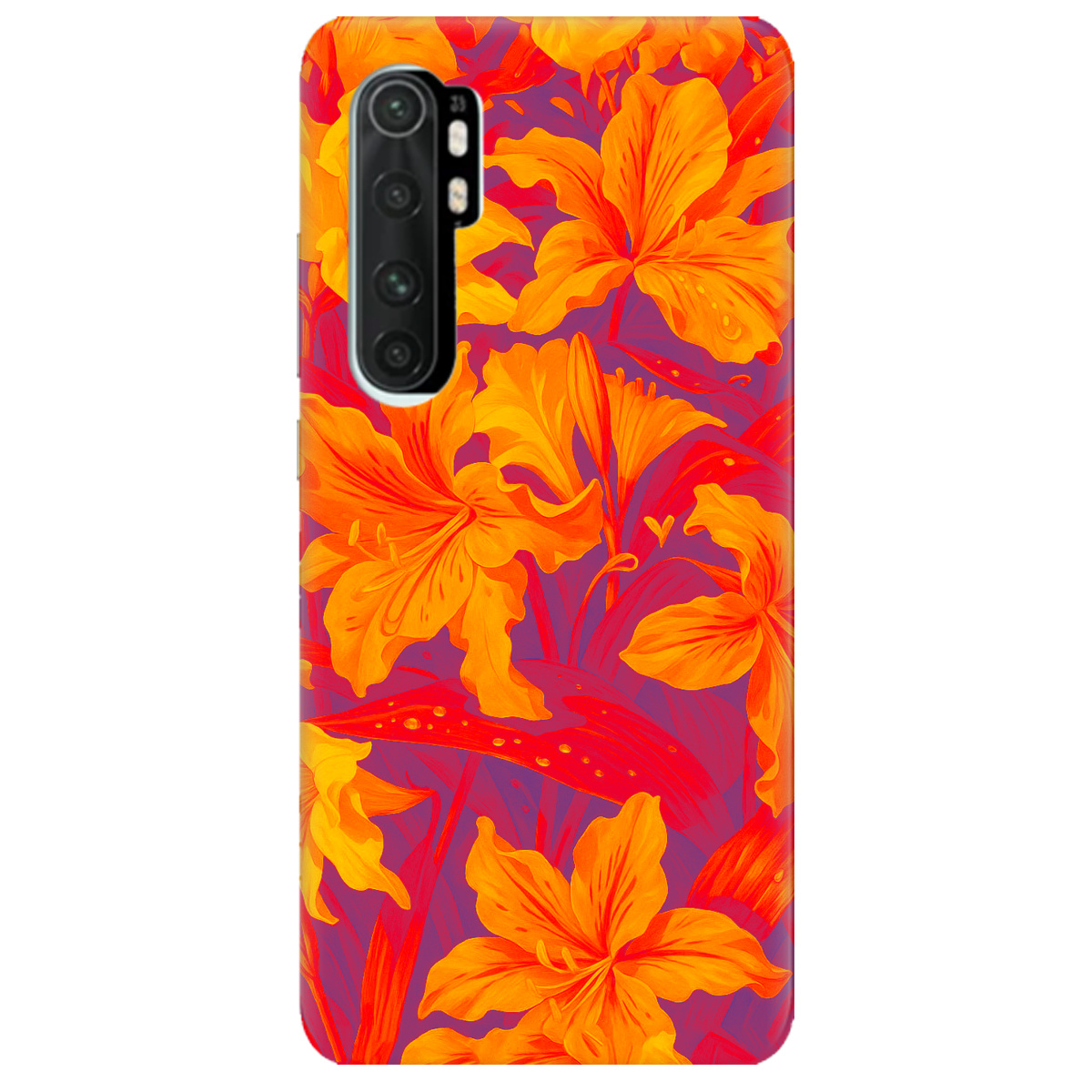 Чехол для Xiaomi Mi Note 10 Lite Динамика красок - фото 1 Чехол для Xiaomi Mi Note 10 Lite Динамика красок - фото 1 - Чехлы для телефонов