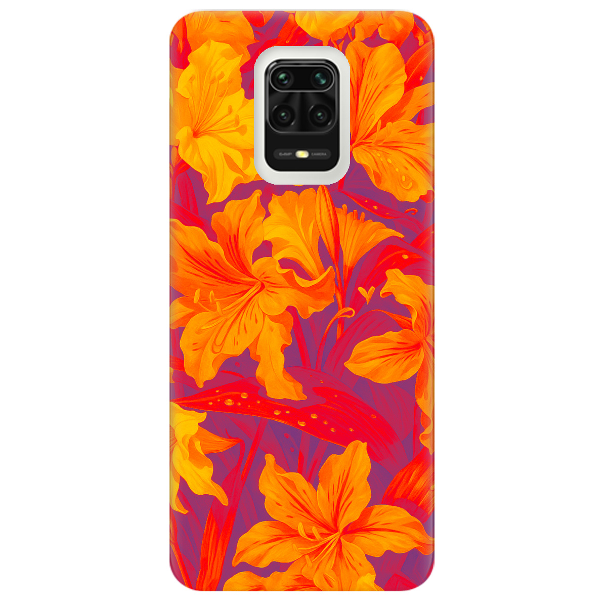 Чехол для Xiaomi Redmi Note 9 Pro Динамика красок - фото 1 - Чехлы для телефонов