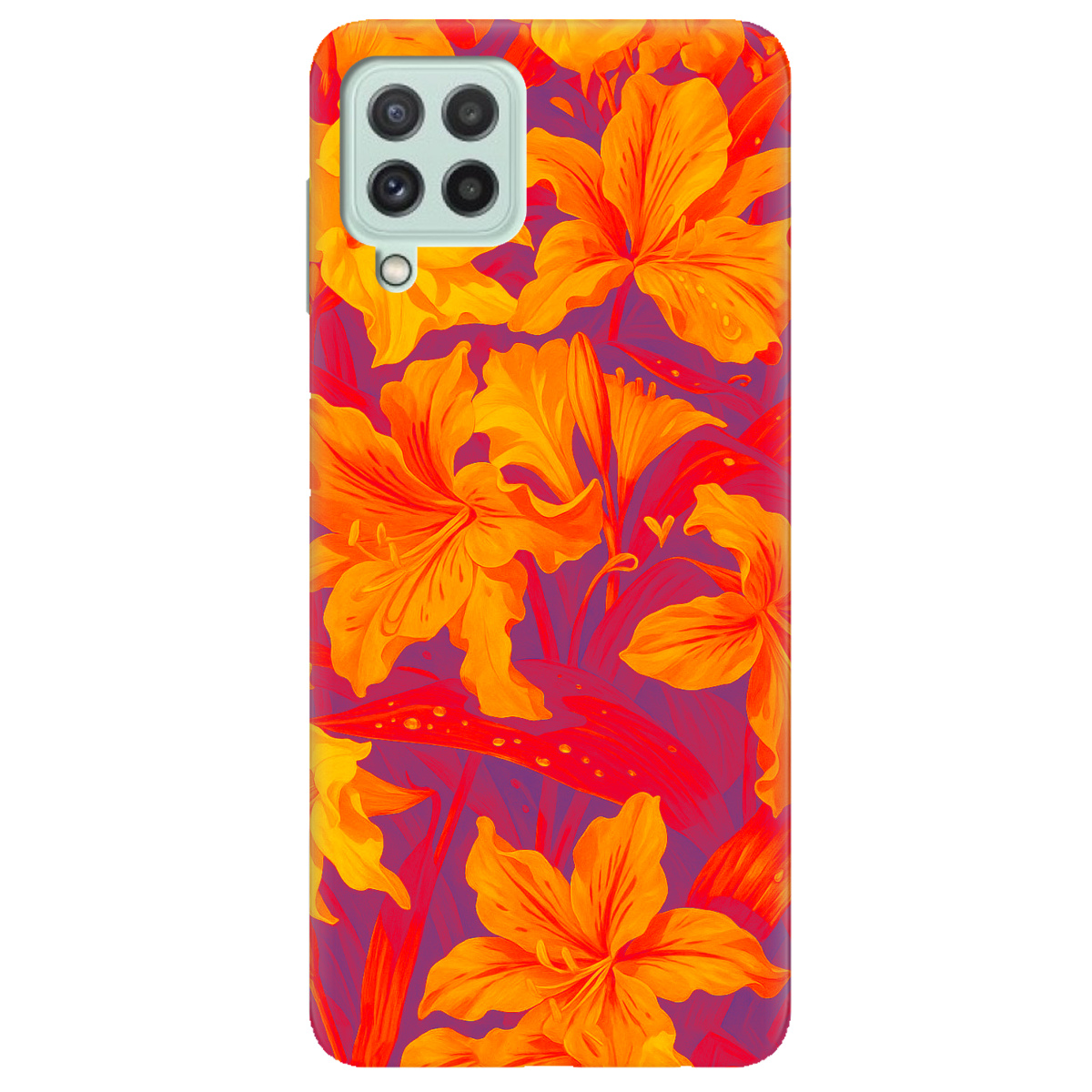 Чохол для Samsung Galaxy A22 4G Динаміка барв - фото 1 Чохол для Samsung Galaxy A22 4G Динаміка барв - фото 1 - Чохли для телефонів