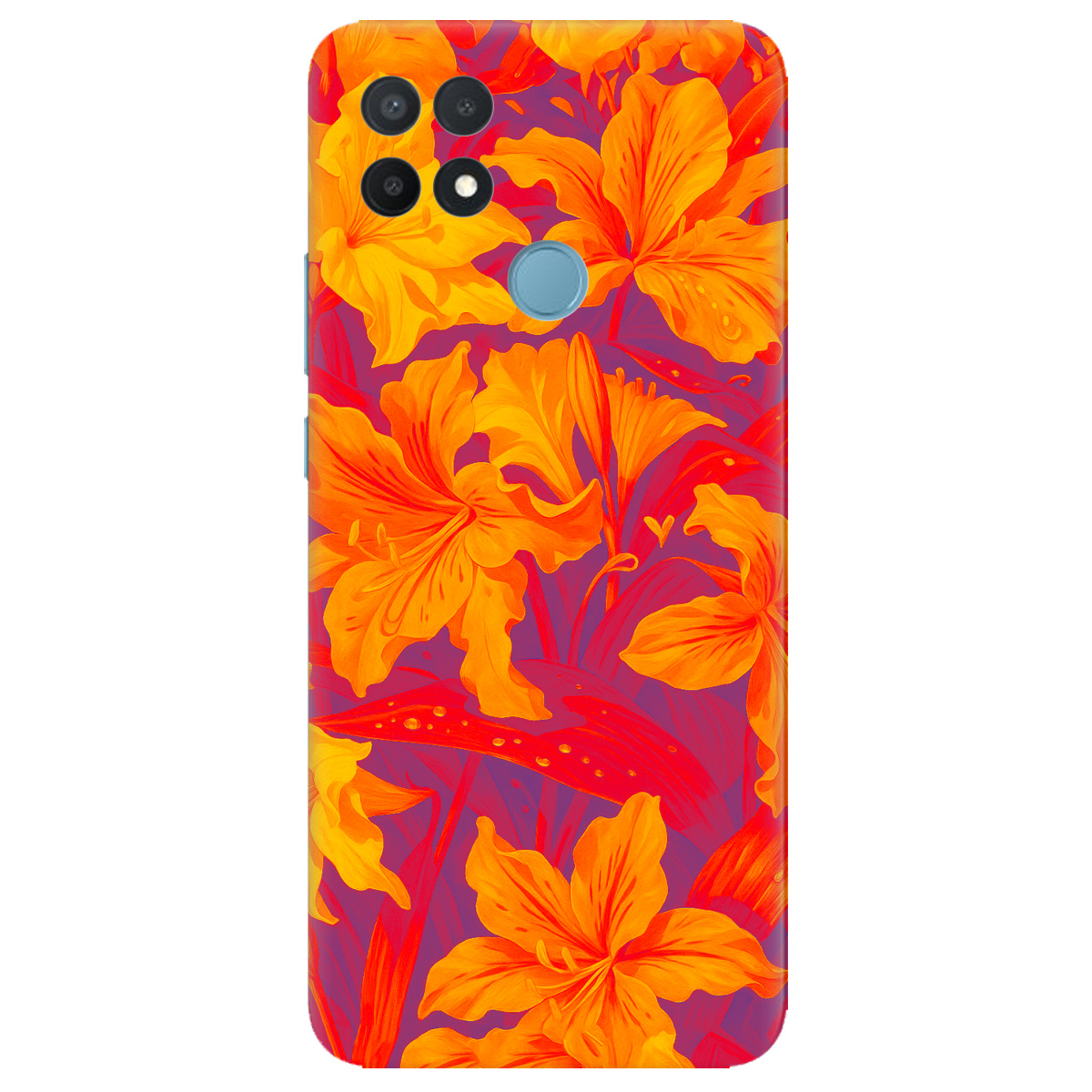 Чохол для Oppo A15s/ A15 Динаміка барв - фото 1 - Чохли для телефонів