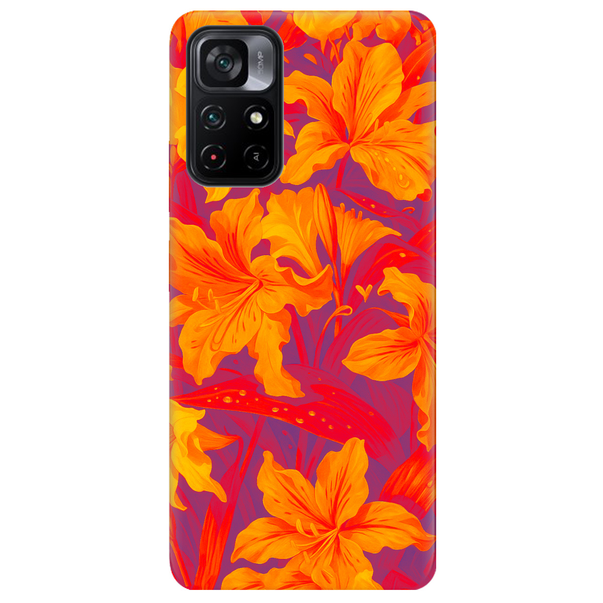 Чехол для Xiaomi Poco M4 Pro 5G Динамика красок - фото 1 - Чехлы для телефонов