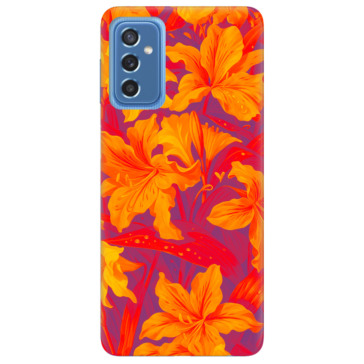 Чохол для Samsung Galaxy M52 Динаміка барв - фото 1 - Чохли для телефонів