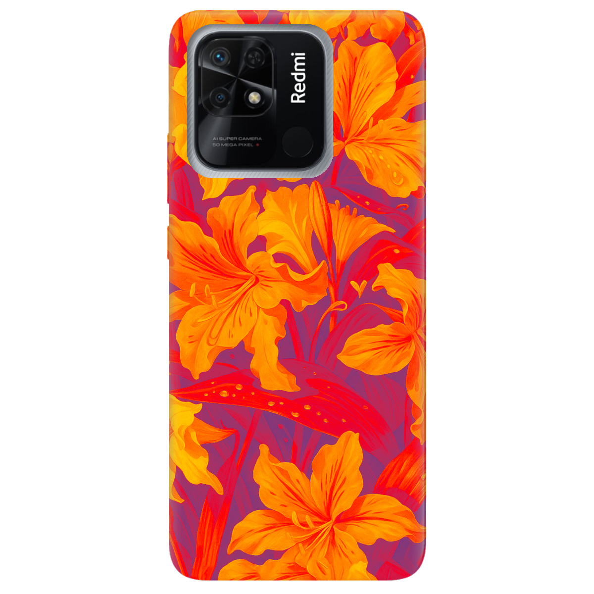 Чехол для Xiaomi Redmi 10C Динамика красок - фото 1 - Чехлы для телефонов