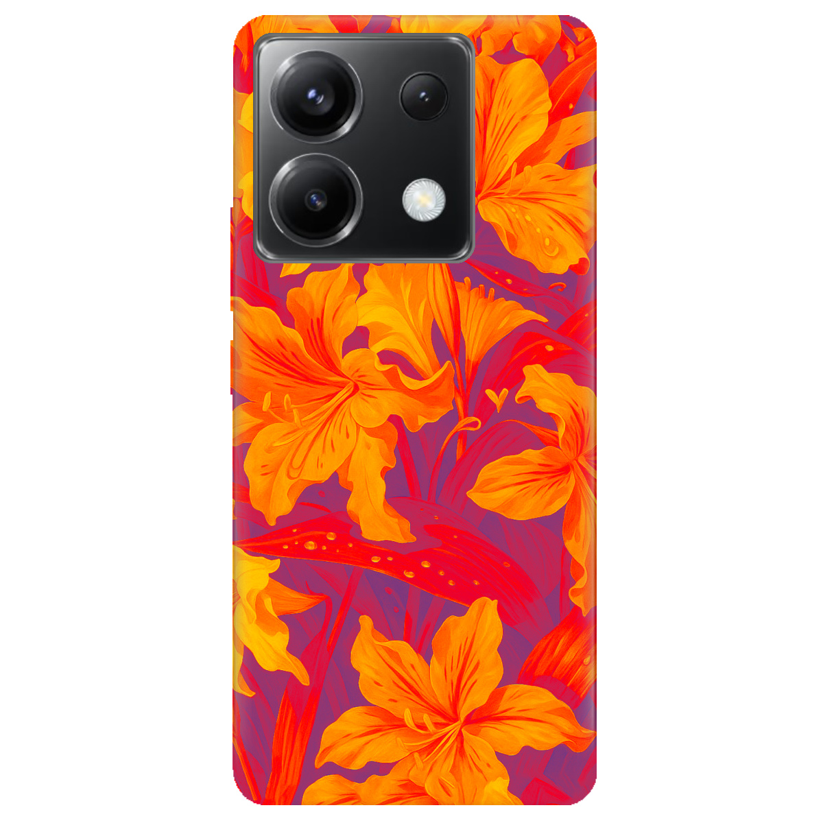 Чохол для Xiaomi Poco X6 Динаміка барв - фото 1 - Чохли для телефонів