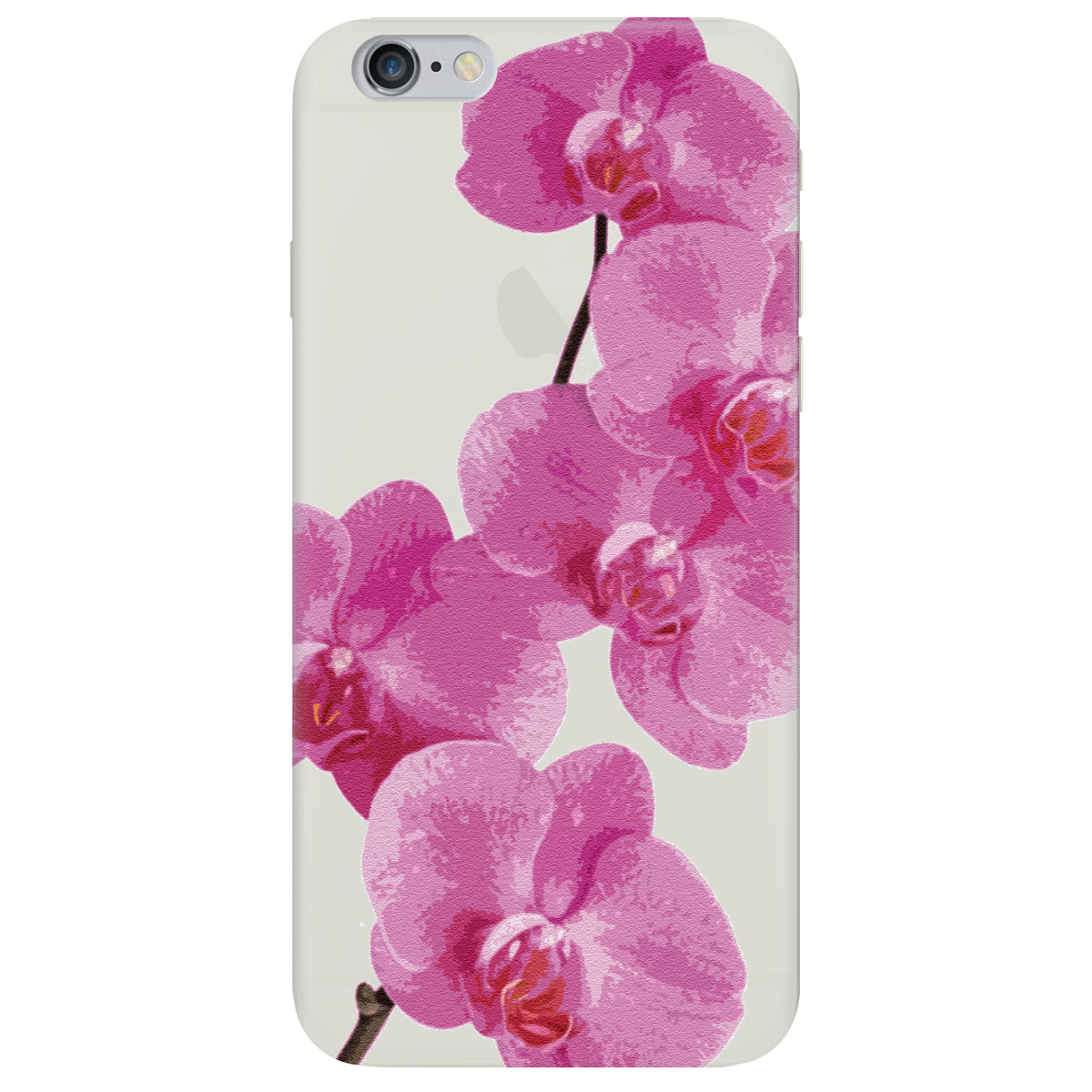 Чохол для Apple iPhone 6/6S напівпрозорий матовий soft touch Рожевий шарм - фото 1 - Чохли для телефонів