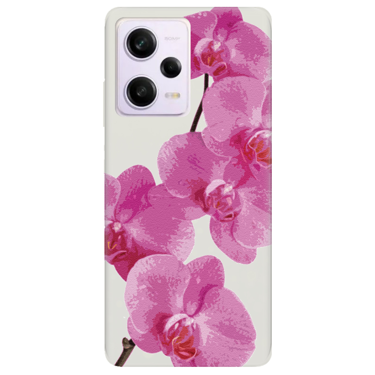 Чехол для Xiaomi Redmi Note 12 Pro 5G полупрозрачный матовый soft touch Розовый шарм - фото 1 - Чехлы для телефонов