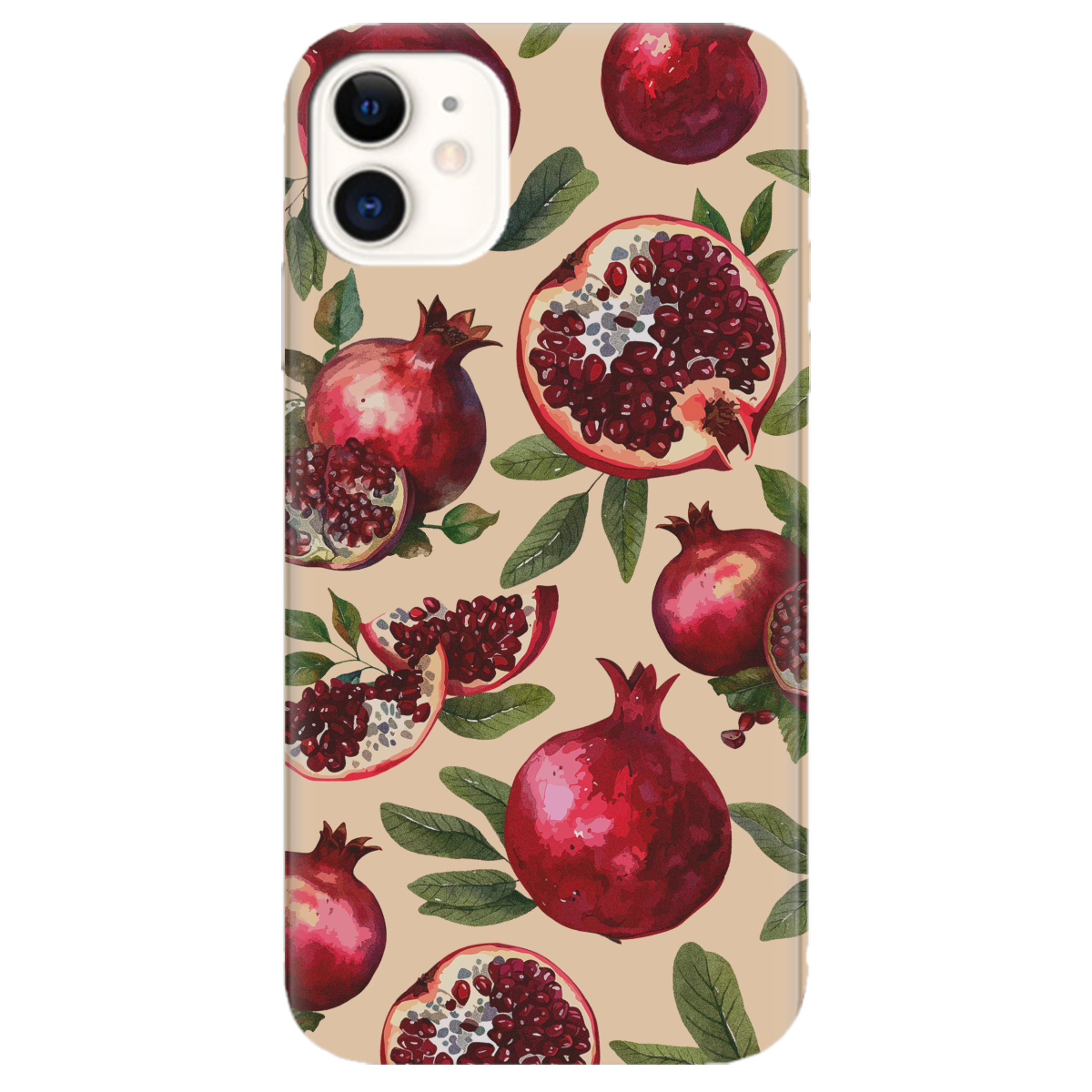Чохол для Apple iPhone 11 Гранатова пристрасть - фото 1 Чохол для Apple iPhone 11 Гранатова пристрасть - фото 1 - Чохли для телефонів