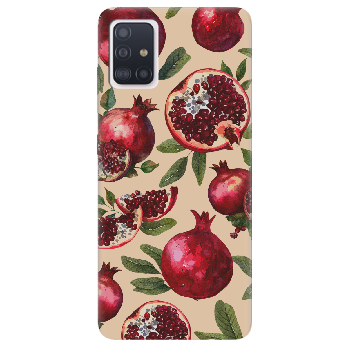 Чохол для Samsung Galaxy A51 Гранатова пристрасть - фото 1 - Чохли для телефонів