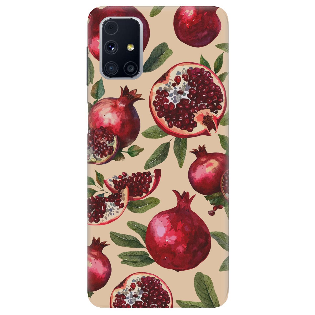 Чохол для Samsung Galaxy M31s Гранатова пристрасть - фото 1 Чохол для Samsung Galaxy M31s Гранатова пристрасть - фото 1 - Чохли для телефонів