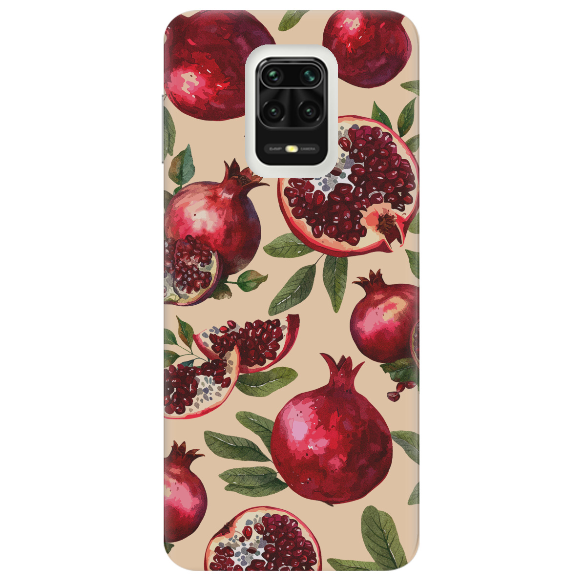 Чехол для Xiaomi Redmi Note 9s Гранатовая страсть - фото 1 - Чехлы для телефонов