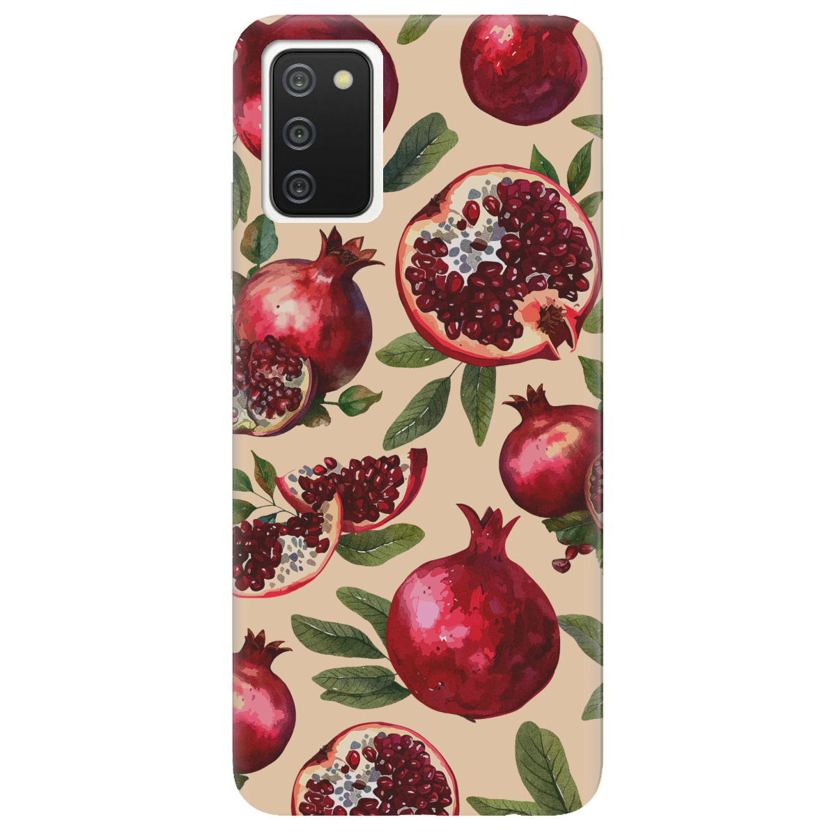 Чохол для Samsung Galaxy A02s Гранатова пристрасть - фото 1 - Чохли для телефонів