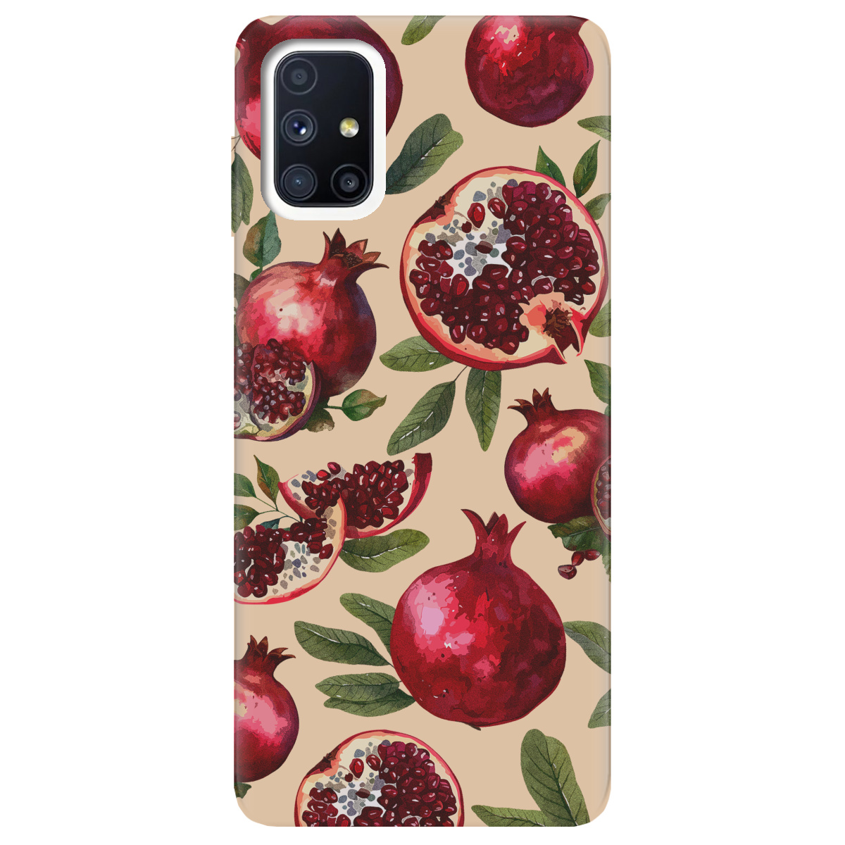 Чехол для Samsung Galaxy M51 Гранатовая страсть - фото 1 - Чехлы для телефонов