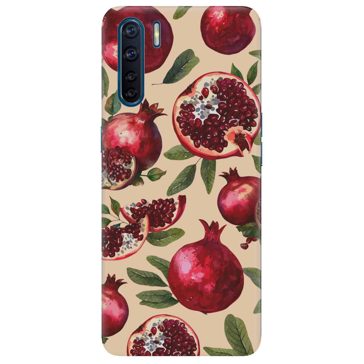 Чохол для Oppo Reno 3 Гранатова пристрасть - фото 1 - Чохли для телефонів