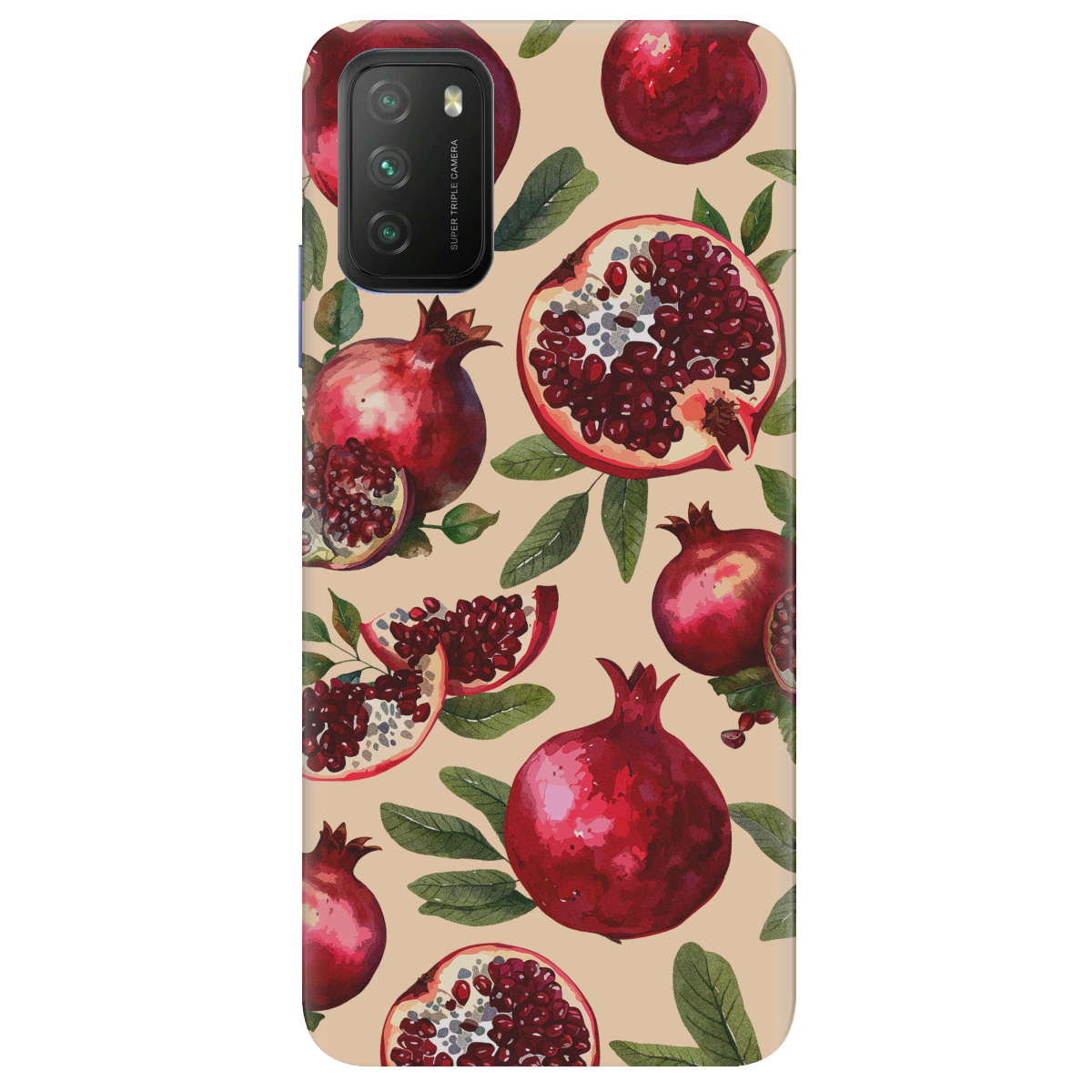 Чехол для Xiaomi Poco M3 Гранатовая страсть - фото 1 - Чехлы для телефонов