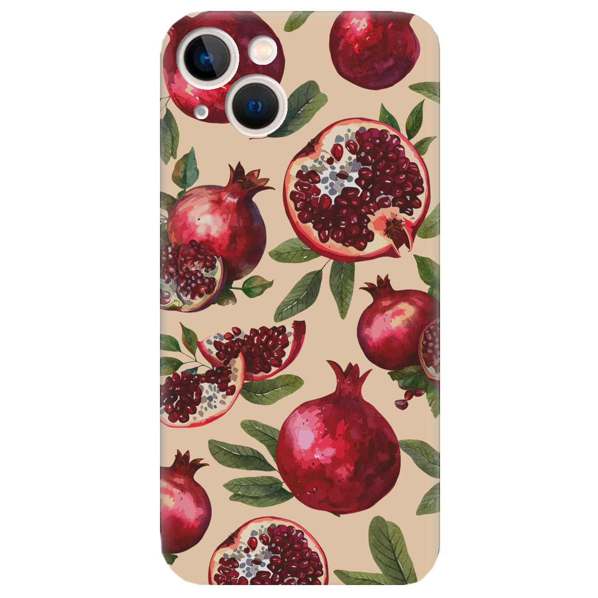 Чехол для Apple iPhone 13 Mini Гранатовая страсть - фото 1 - Чехлы для телефонов