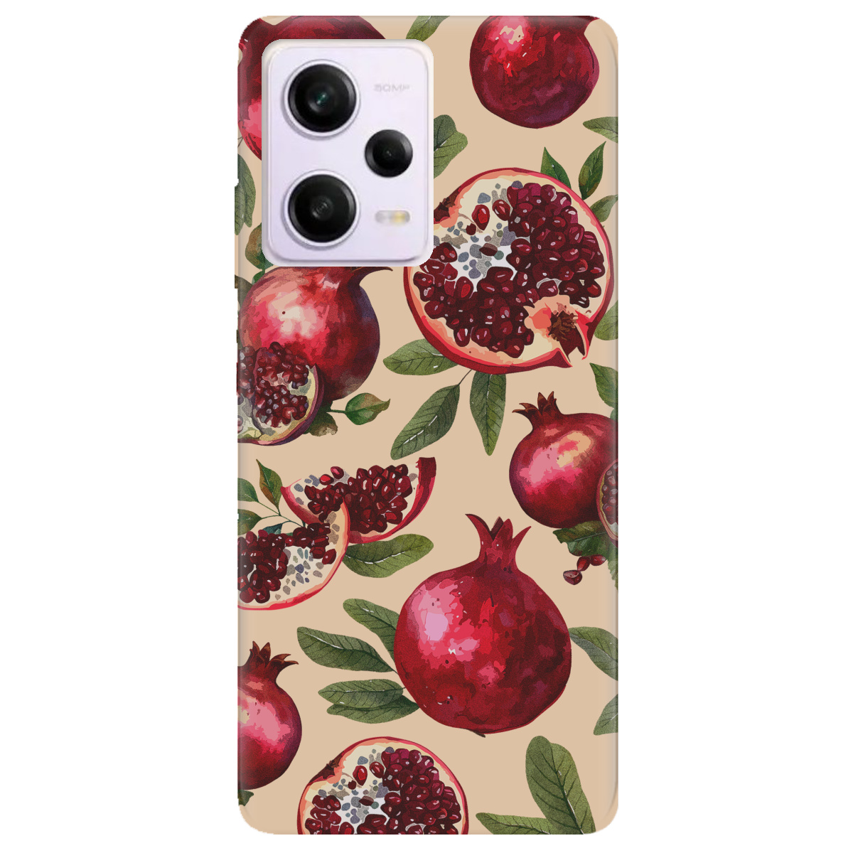 Чехол для Xiaomi Poco X5 Pro 5G Гранатовая страсть - фото 1 - Чехлы для телефонов