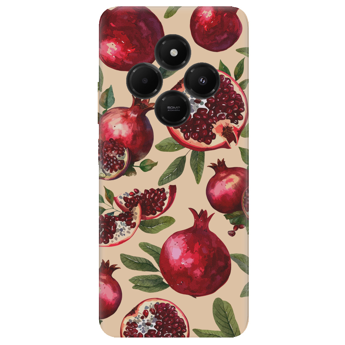 Чехол для Xiaomi Redmi 14C Гранатовая страсть - фото 1 - Чехлы для телефонов