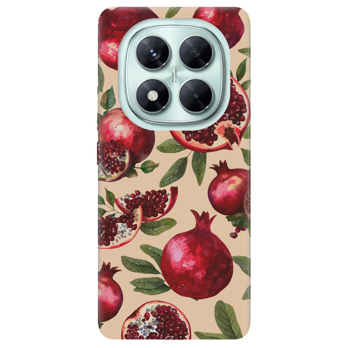 Чехол для Xiaomi Redmi Note 14 Pro 5G Гранатовая страсть - фото 1 - Чехлы для телефонов