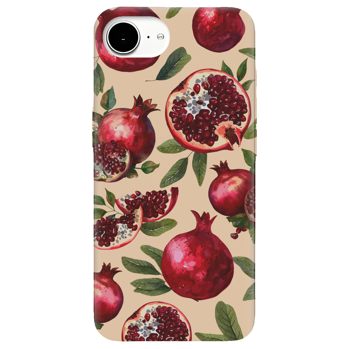 Чохол для Apple iPhone 16e Гранатова пристрасть - фото 1 - Чохли для телефонів