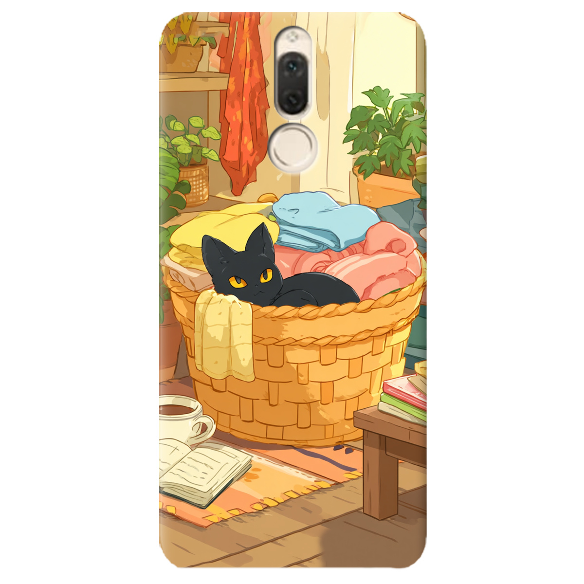 Чехол для Huawei Mate 10 Lite Уют в корзине - фото 1 - Чехлы для телефонов