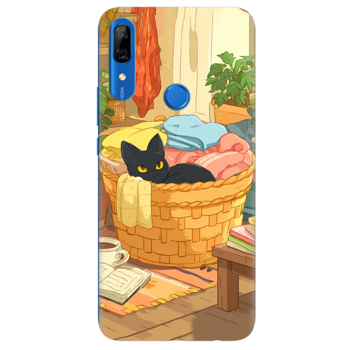 Чехол для Huawei P Smart Z Уют в корзине - фото 1 - Чехлы для телефонов