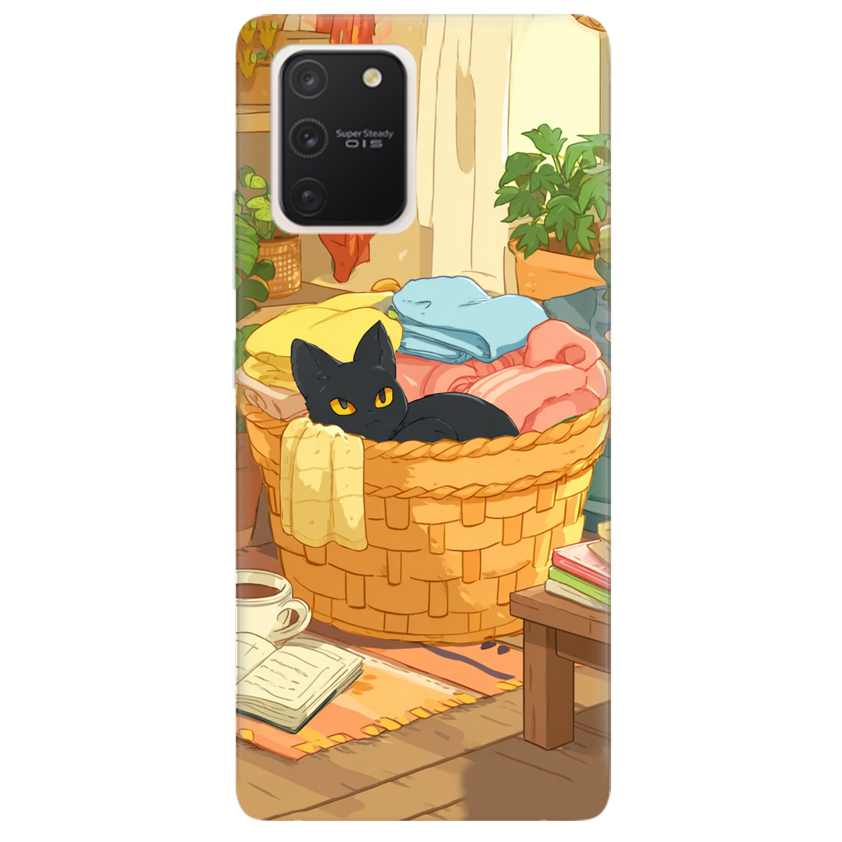 Чехол для Samsung Galaxy S10 Lite Уют в корзине - фото 1 - Чехлы для телефонов