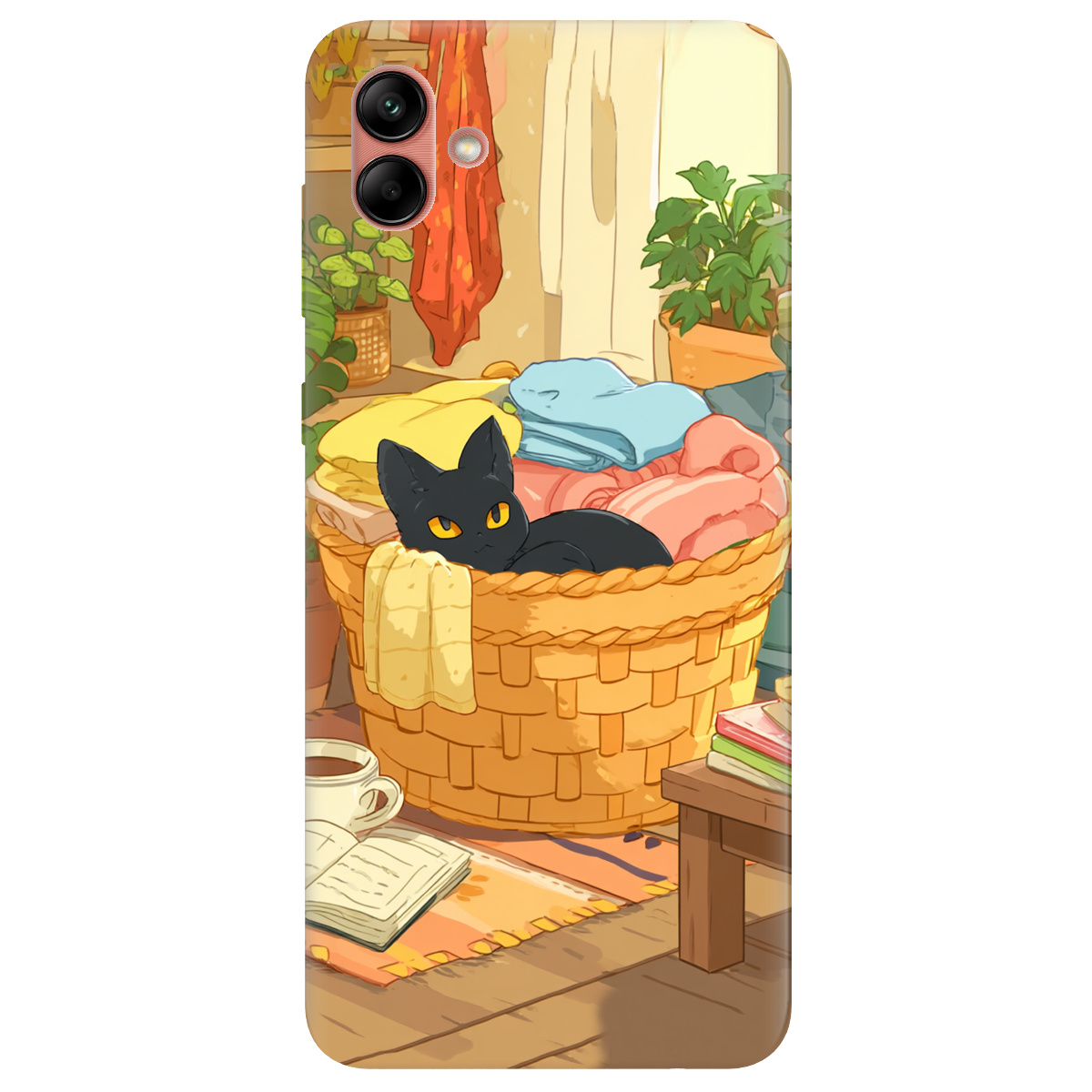 Чохол для Samsung Galaxy A04 Затишок у кошику - фото 1 - Чохли для телефонів