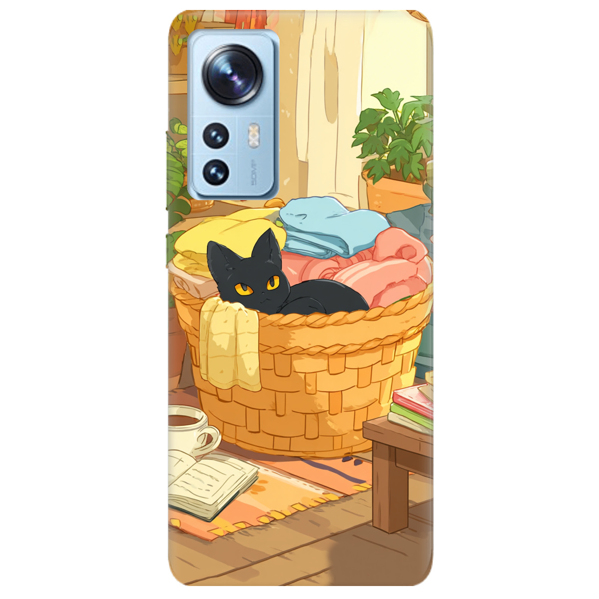 Чохол для Xiaomi 12 Затишок у кошику - фото 1 - Чохли для телефонів
