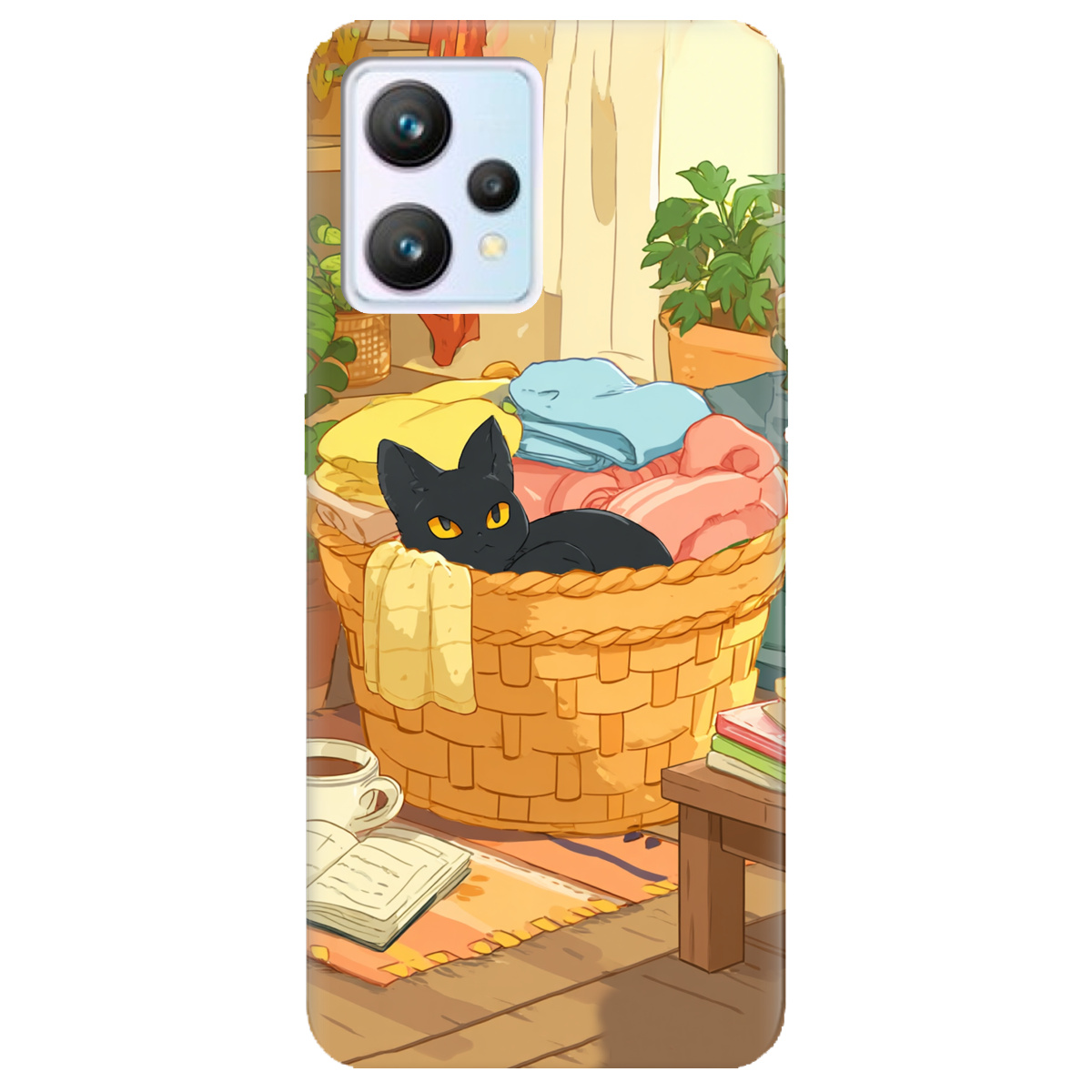 Чехол для Realme 9 Уют в корзине - фото 1 - Чехлы для телефонов