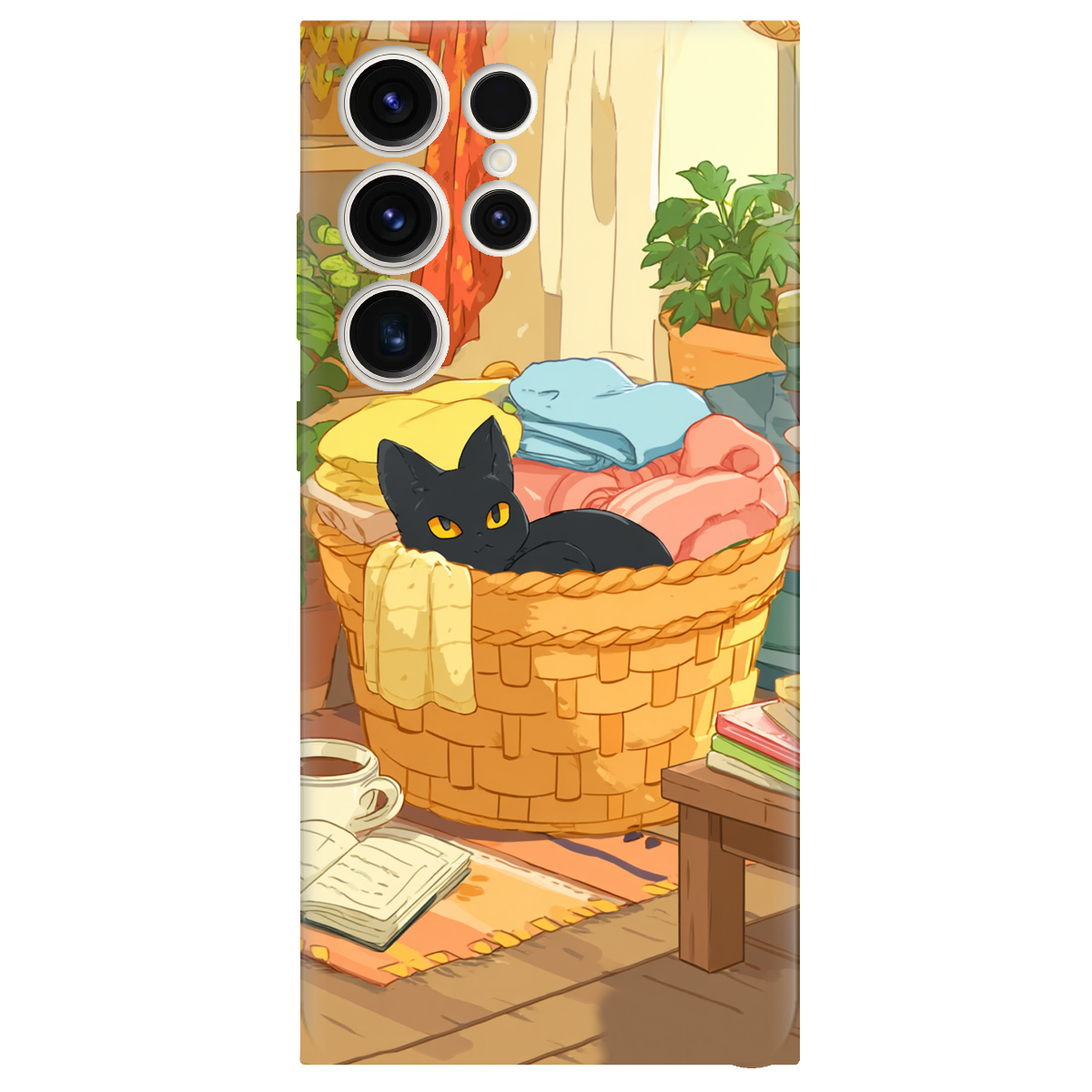 Чохол для Samsung Galaxy S25 Ultra Затишок у кошику - фото 1 - Чохли для телефонів