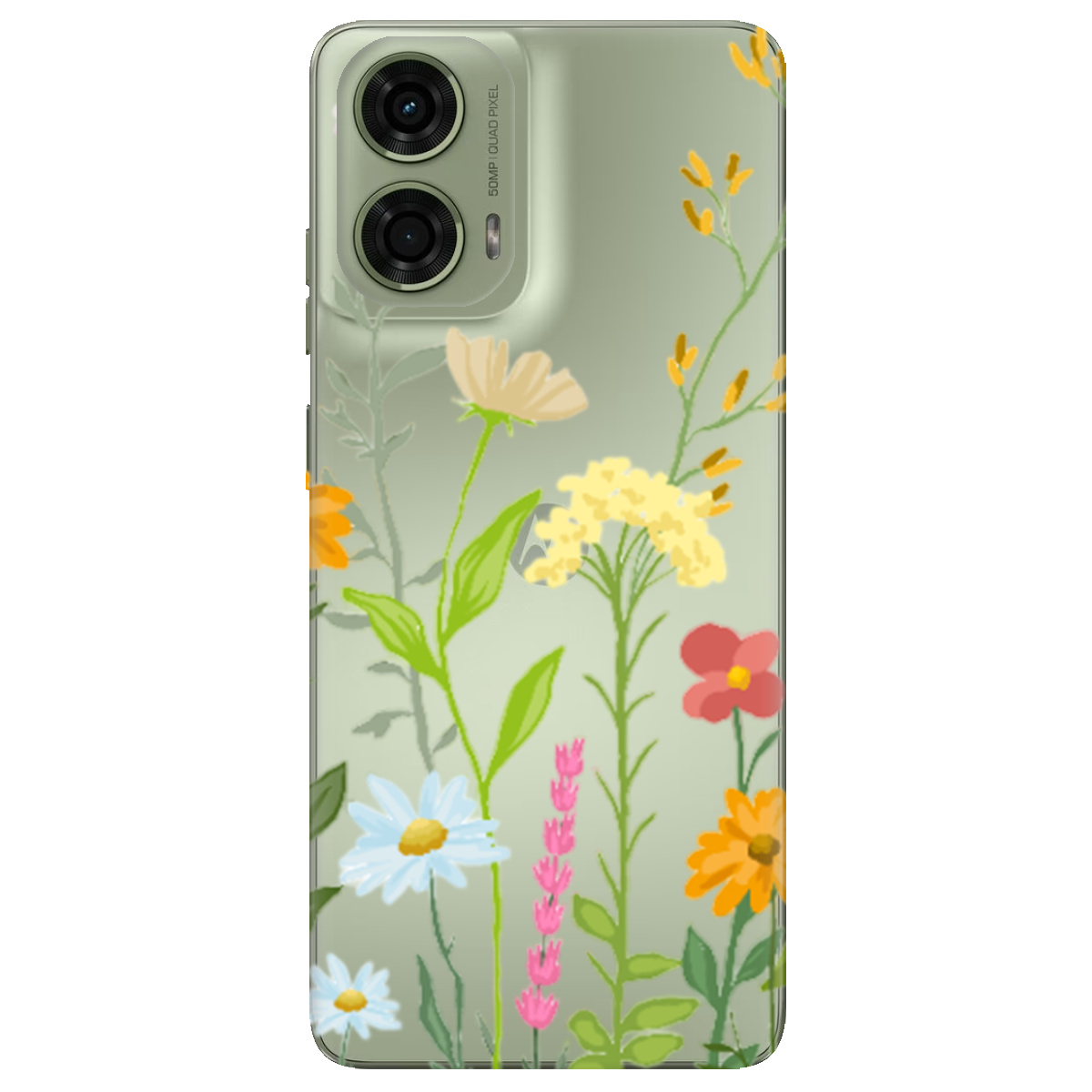 Чехол для Motorola G24 / G04 / E14 Покой поля - фото 1 - Чехлы для телефонов