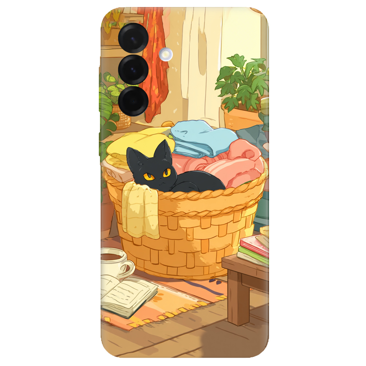 Чехол для Samsung Galaxy A36 Уют в корзине - фото 1 - Чехлы для телефонов