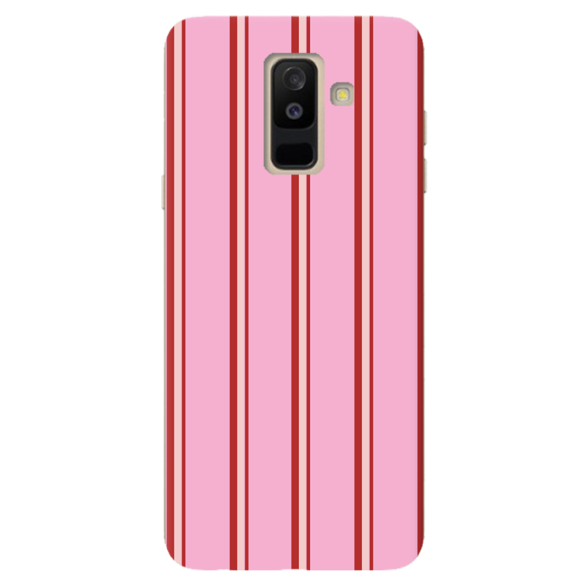 Чохол для Samsung Galaxy A6 Plus 2018 Рожеві лінії - фото 1 - Чохли для телефонів