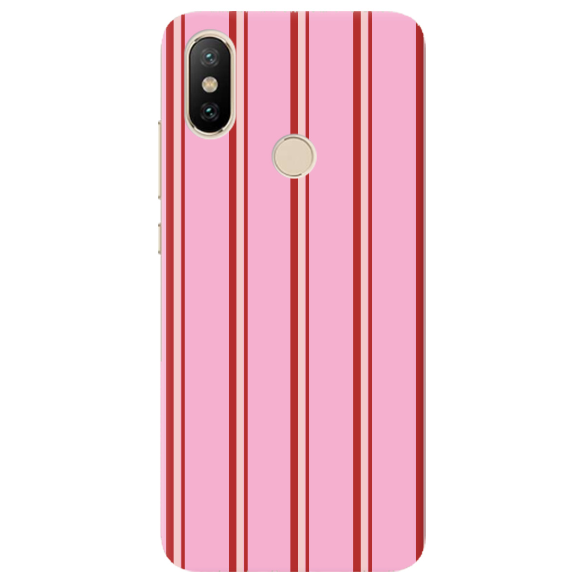 Чехол для Xiaomi Mi A2 Mi 6X Розовые линии - фото 1 - Чехлы для телефонов