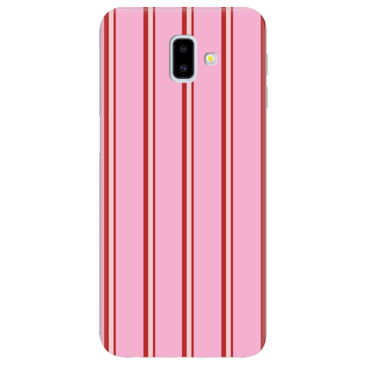Чехол для Samsung Galaxy J6 Plus 2018 Розовые линии - фото 1 - Чехлы для телефонов