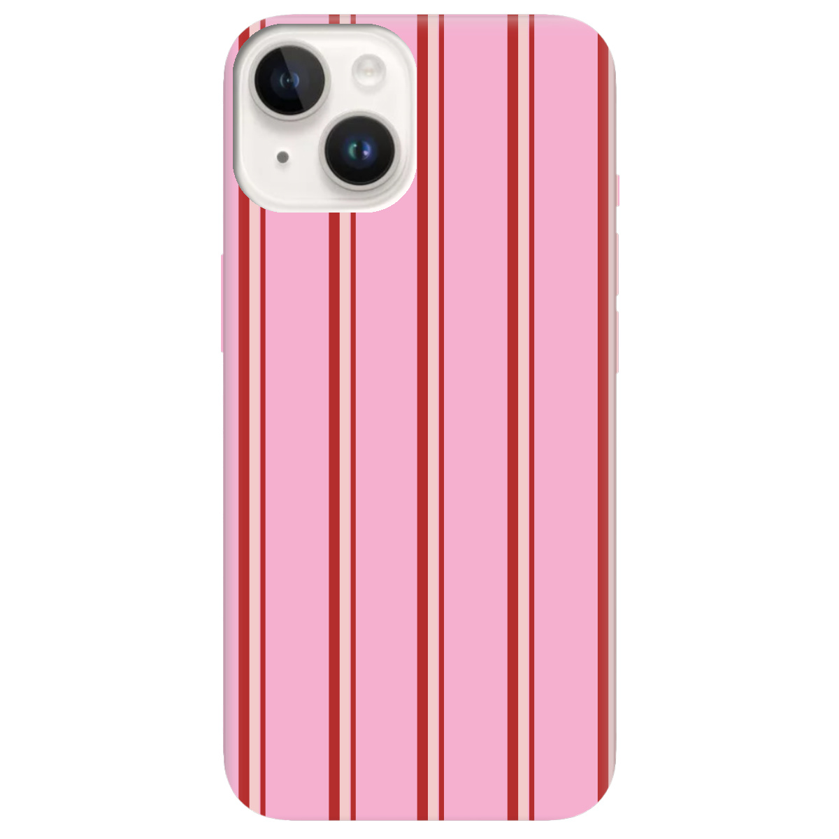 Чохол для Apple iPhone 14 Рожеві лінії - фото 1 - Чохли для телефонів