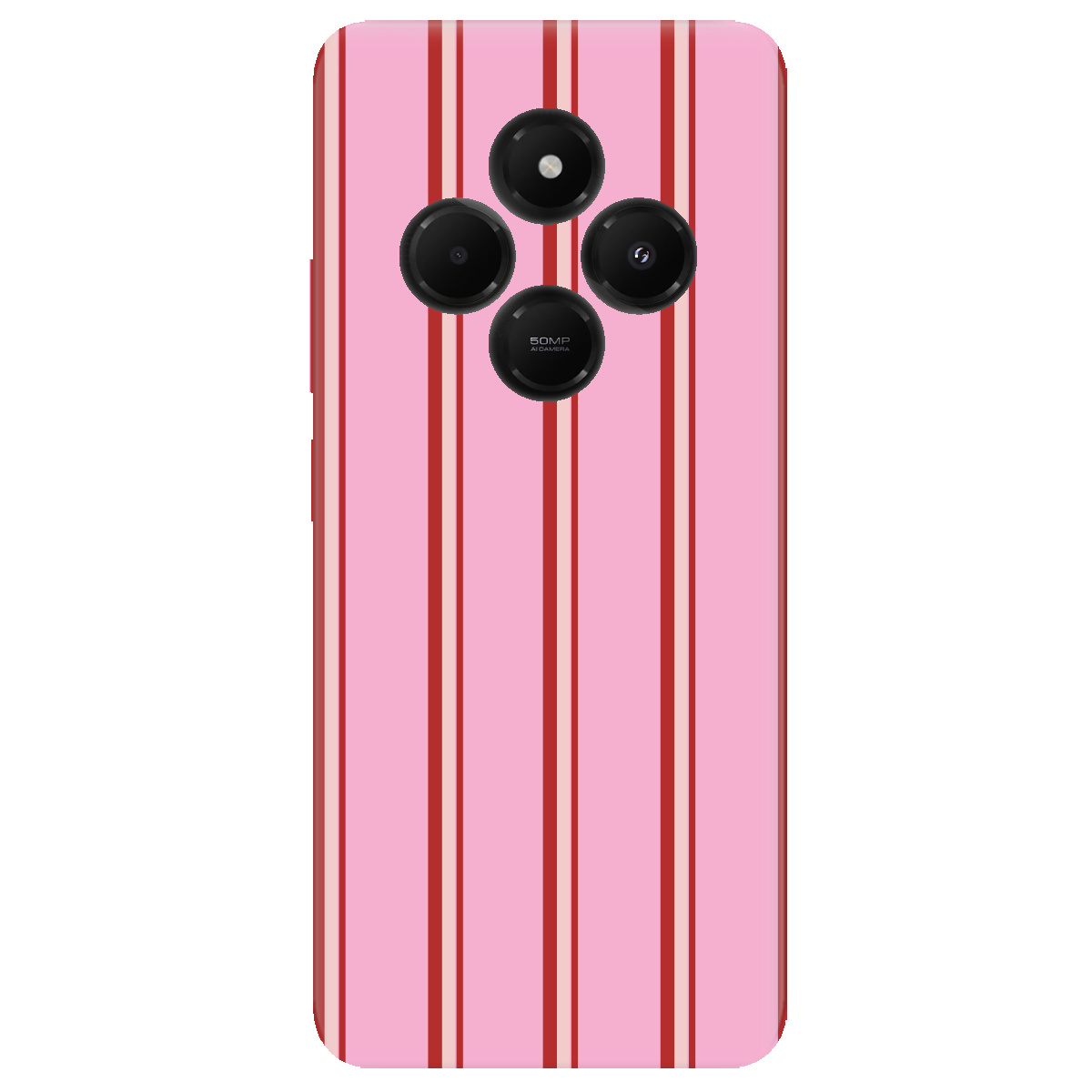 Чохол для Xiaomi Poco C75 Рожеві лінії - фото 1 - Чохли для телефонів
