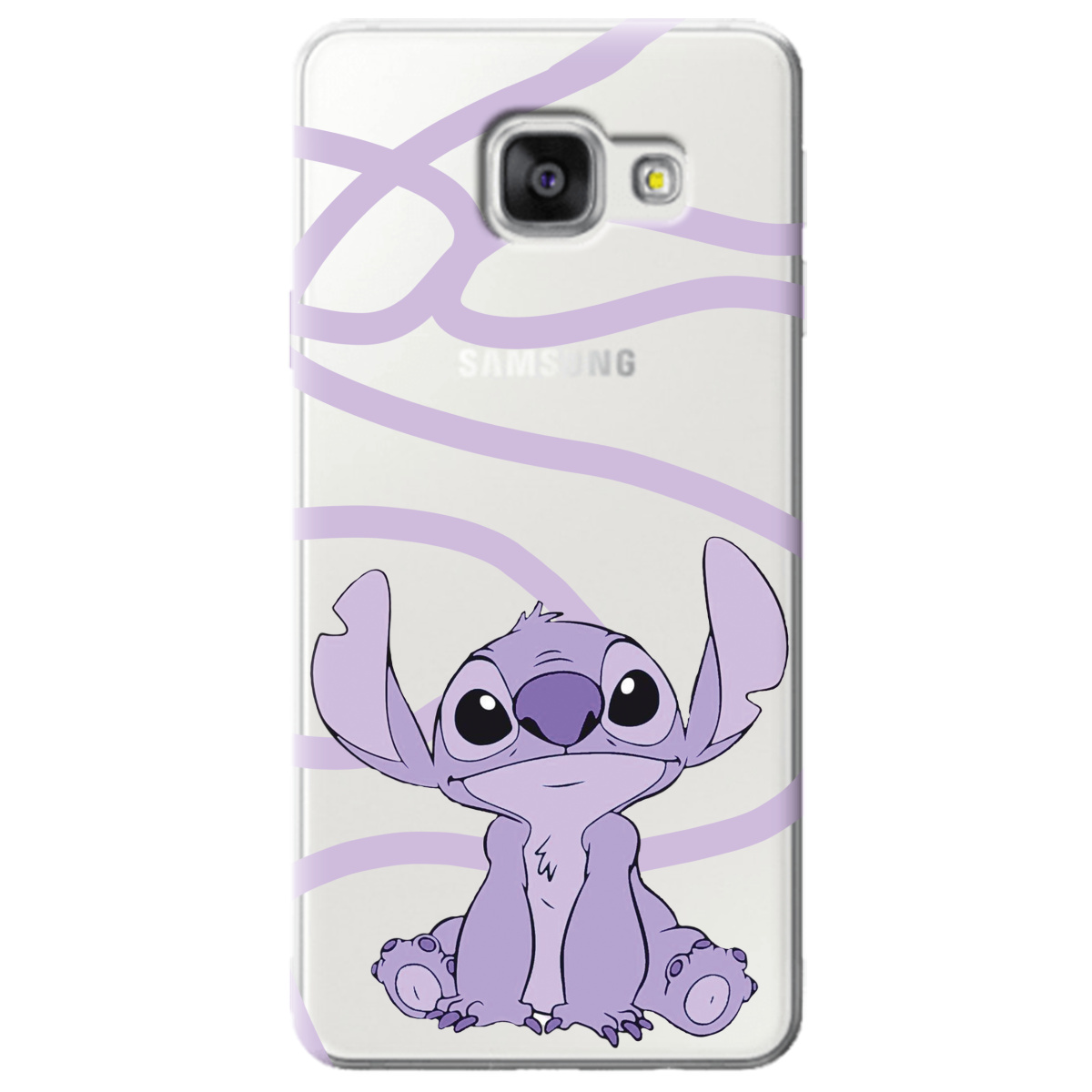 Чехол для Samsung Galaxy A3 2016 Веселый Стич - фото 1 - Чехлы для телефонов