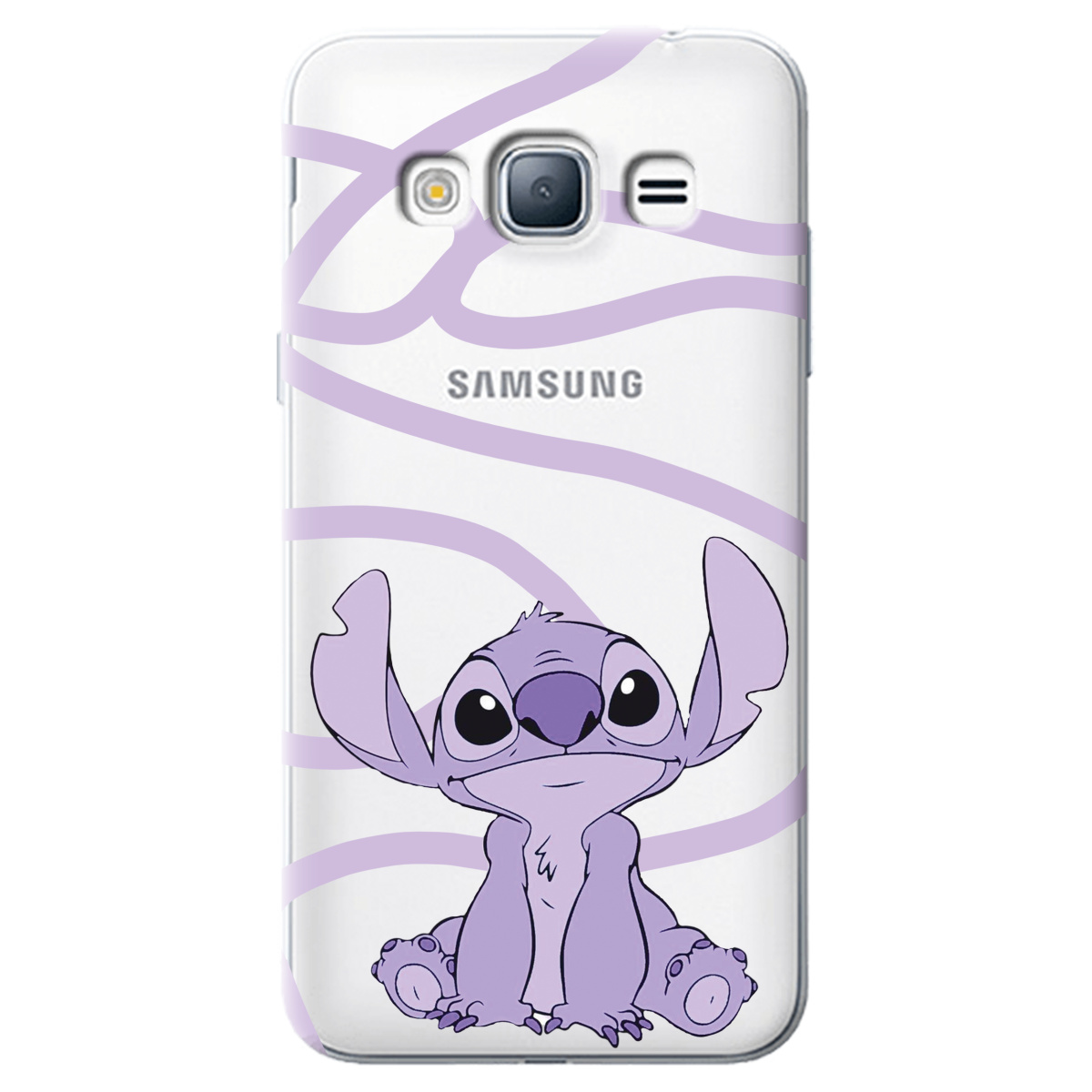 Чехол для Samsung Galaxy J3 2016 Веселый Стич - фото 1 - Чехлы для телефонов