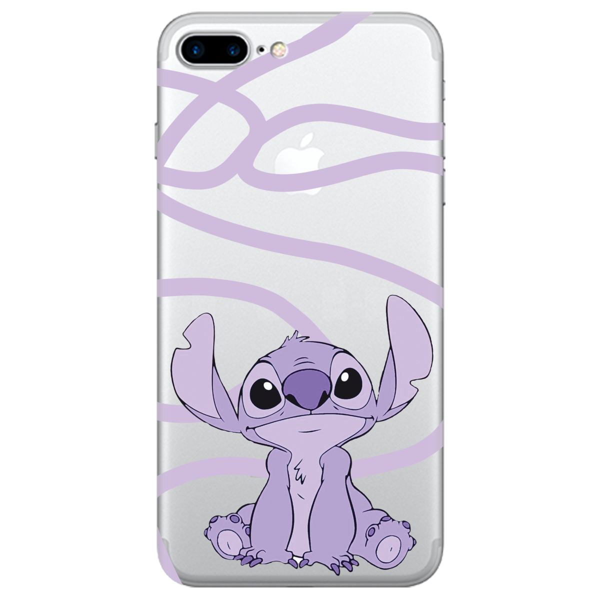 Чехол для Apple iPhone 8 Plus Веселый Стич - фото 1 - Чехлы для телефонов