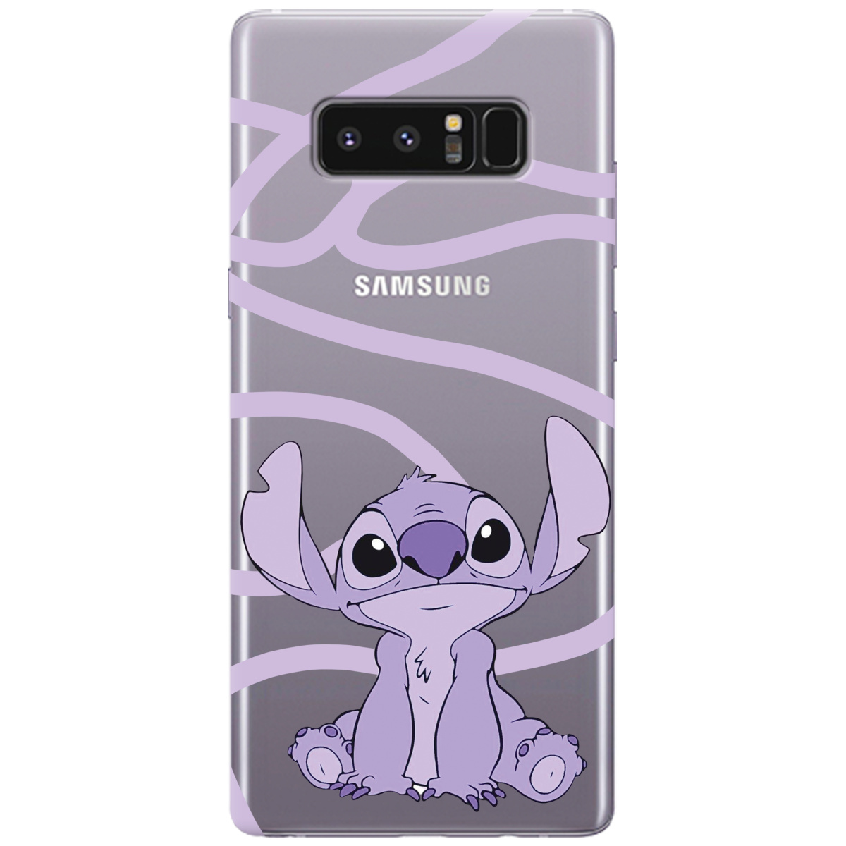 Чохол для Samsung Galaxy Note 8 Веселий Стіч - фото 1 Чохол для Samsung Galaxy Note 8 Веселий Стіч - фото 1 - Чохли для телефонів