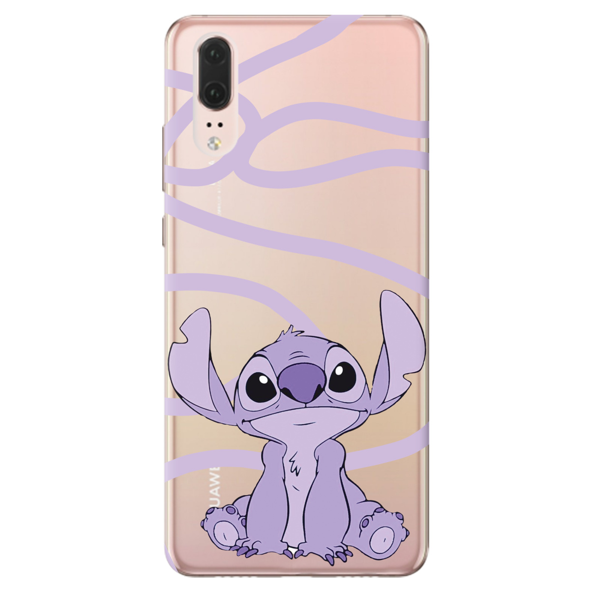Чохол для Huawei P20 Веселий Стіч - фото 1 Чохол для Huawei P20 Веселий Стіч - фото 1 - Чохли для телефонів