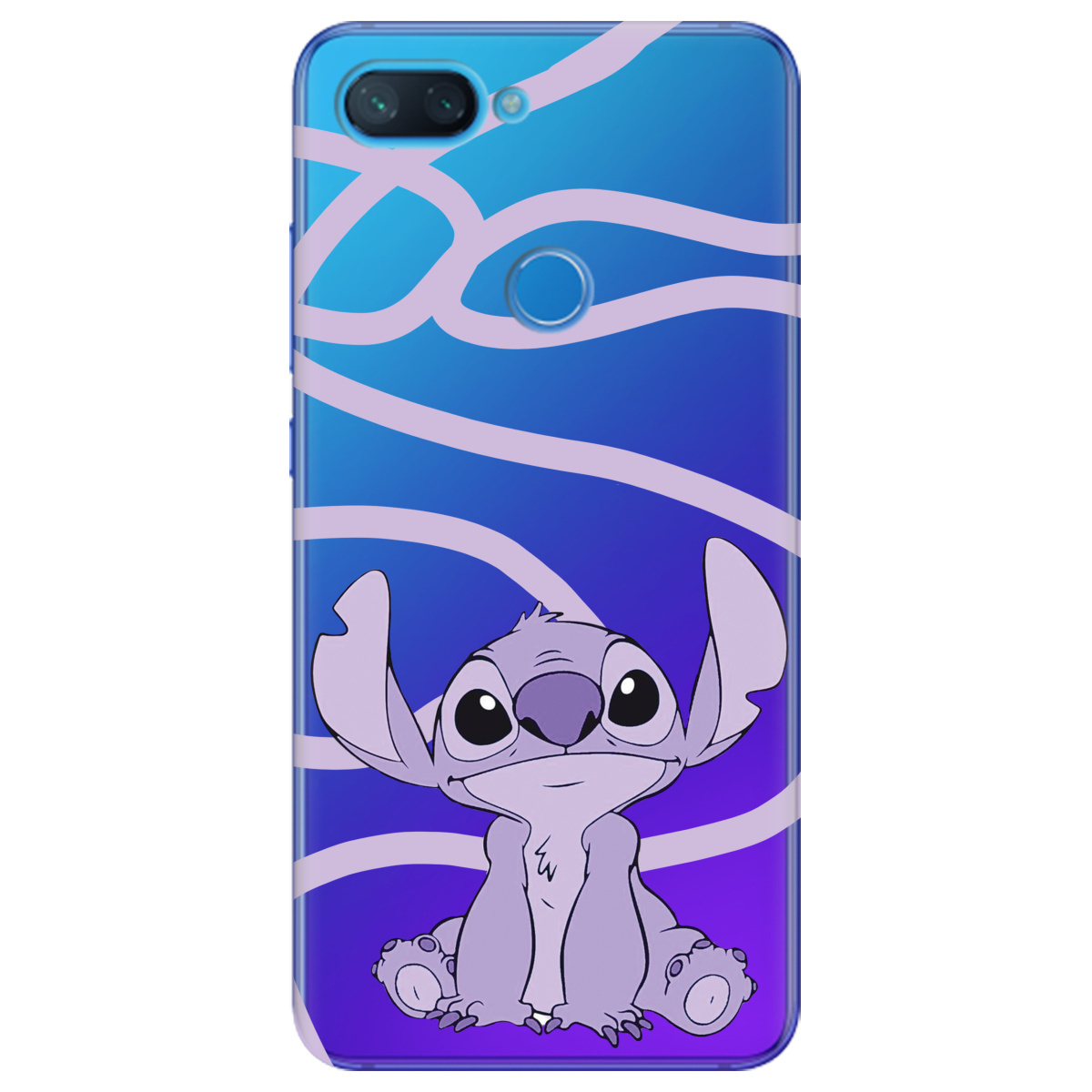 Чехол для Xiaomi Mi 8 Lite Веселый Стич - фото 1 - Чехлы для телефонов
